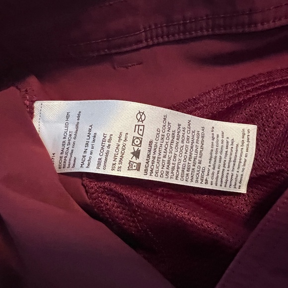 😊 Eddie Bauer Bermuda Rolled Hem - Picture 5 of 5